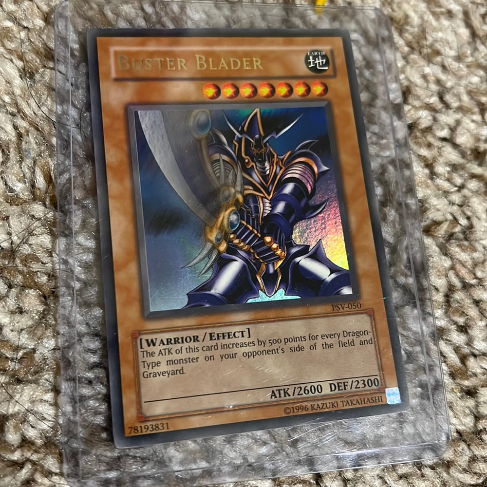 Buster blade holo yugioh